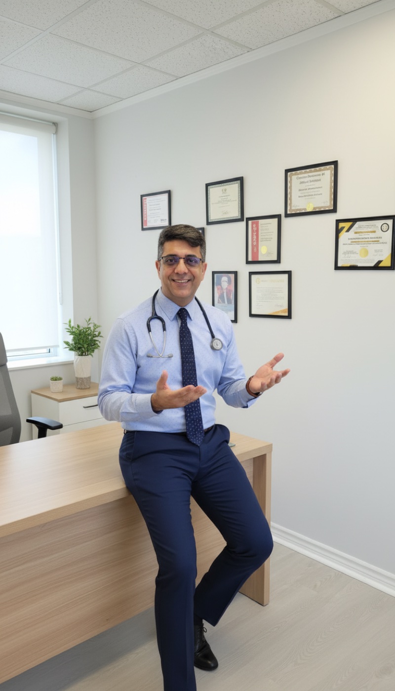Mr. Manochehr Samya at Simcoe Cosmetic Clinic